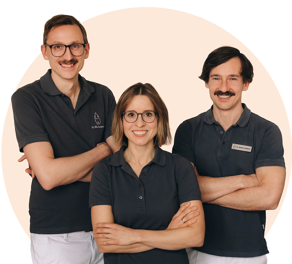 Zahnarzt Team Dr. Greta Skoberla, Dr Kottmann, Dr. Adalbert Skoberla